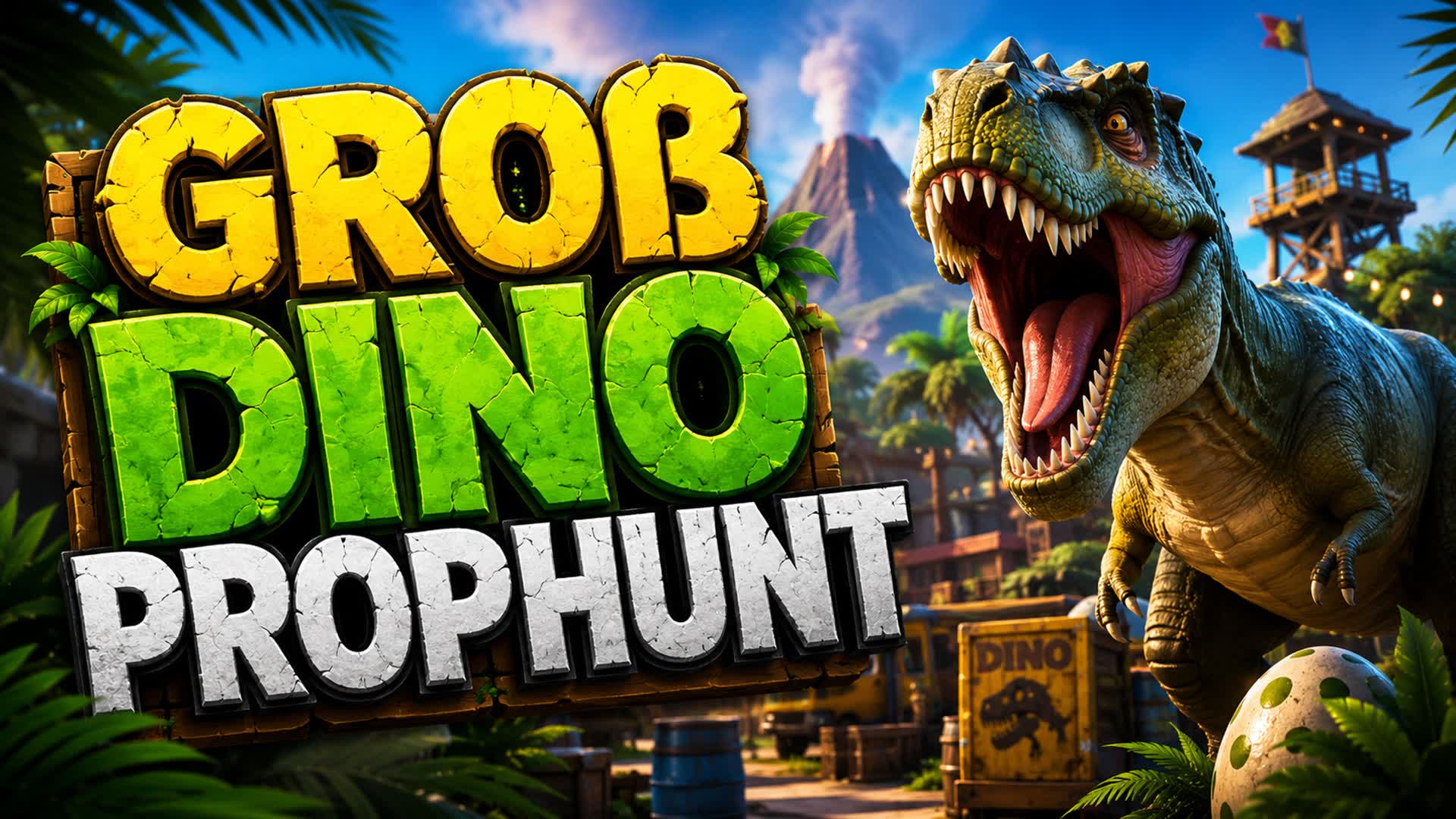 Dino Prophunt — Fortnite Creative map