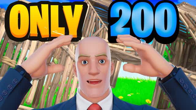 ONLY 200 BOX FIGHT — Fortnite Creative map cover art