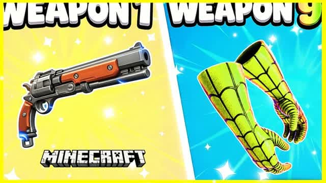 GUN GAME MC STUNNING SPIDERS CITY 🚗 — Fortnite Creative map
