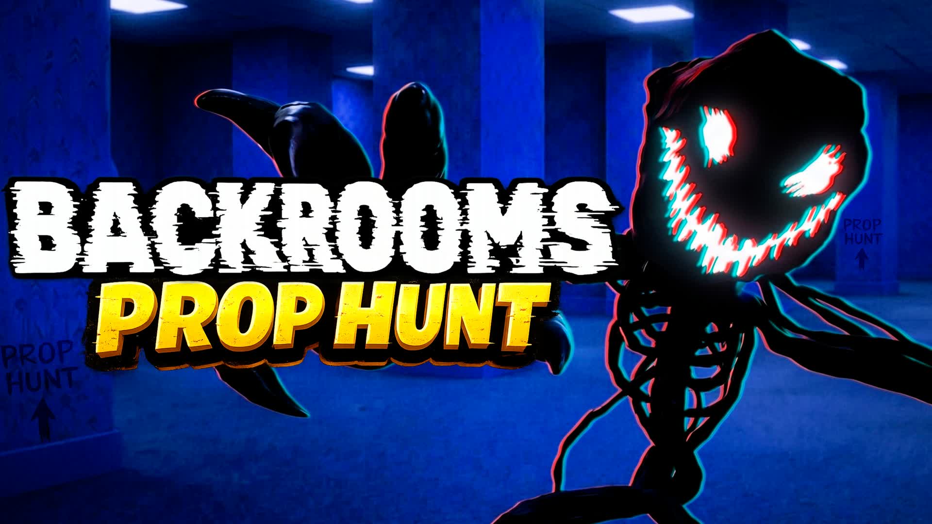 BACKROOMS [PROP HUNT] — Fortnite Creative map