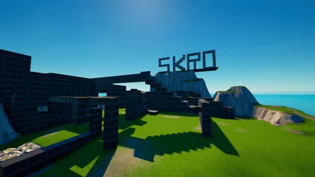 Impossible deathrun à l'ancienne — Fortnite Creative map cover art