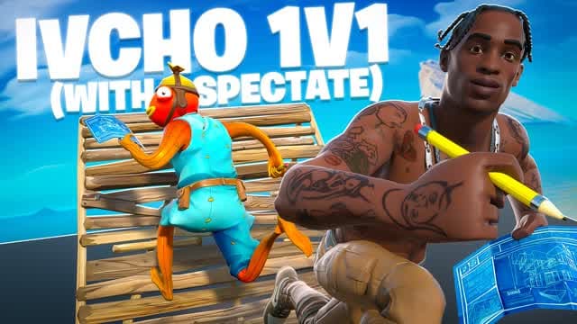 IVCHO 1V1 SPECTATE — Fortnite Creative map cover art