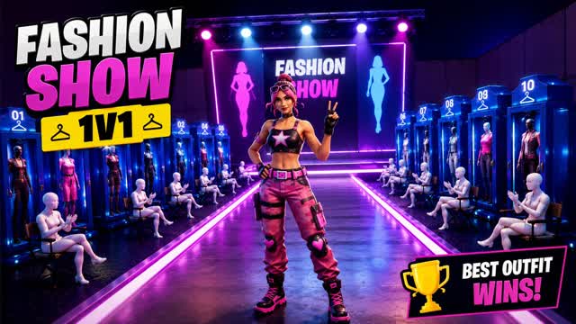 Défilé de mode S4tormyx — Fortnite Creative map