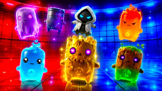 RVB RED VS BLUE RIVALS 1 v 1 COOL XOXO I — Fortnite Creative map