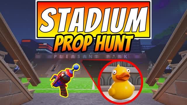 Stadium Prop Hunt — Fortnite Creative map cover art