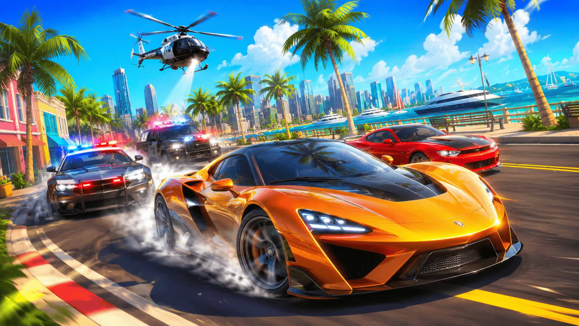 🚗REALISTIC CAR CITY FFA🚗 — Fortnite Creative map