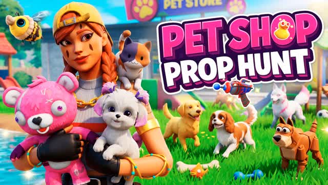 PET SHOP PROP HUNT — Fortnite Creative map