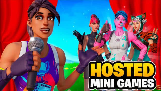 Hosted | Ultimate Mini Games🕹️ — Fortnite Creative map cover art