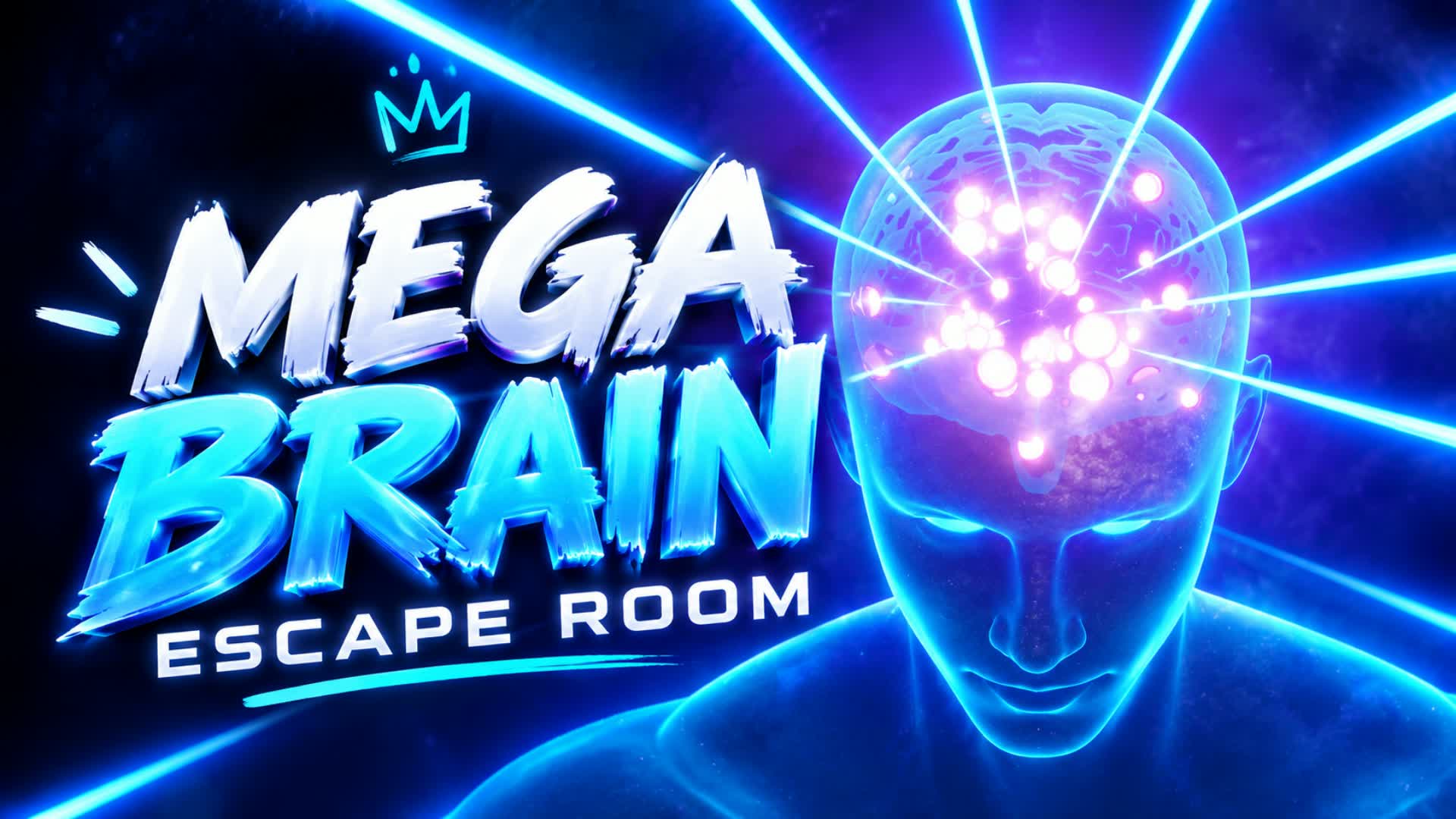 👑 Mega Brain Escape Room — Fortnite Creative map