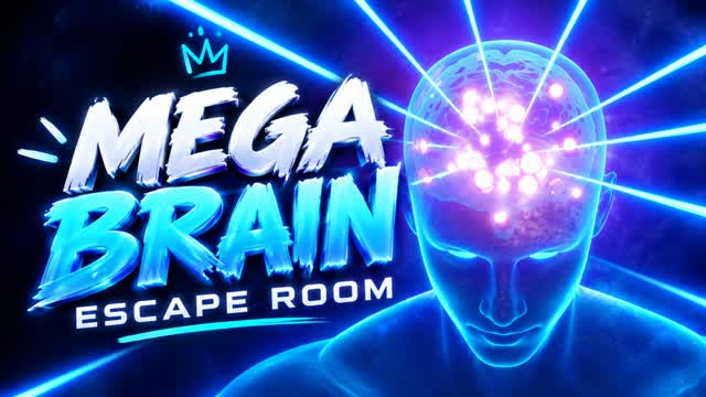 👑 Mega Brain Escape Room — Fortnite Creative map