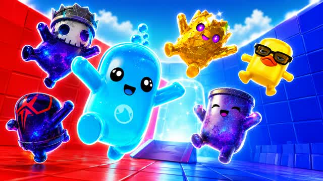 SUPER RED VS BLUE RUMBLE 🔴🔵 — Fortnite Creative map