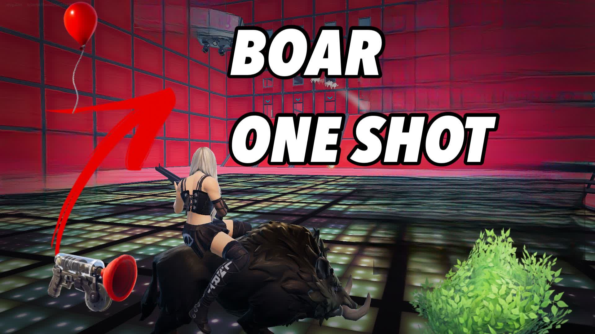BOAR ONE SHOT — Fortnite Creative map