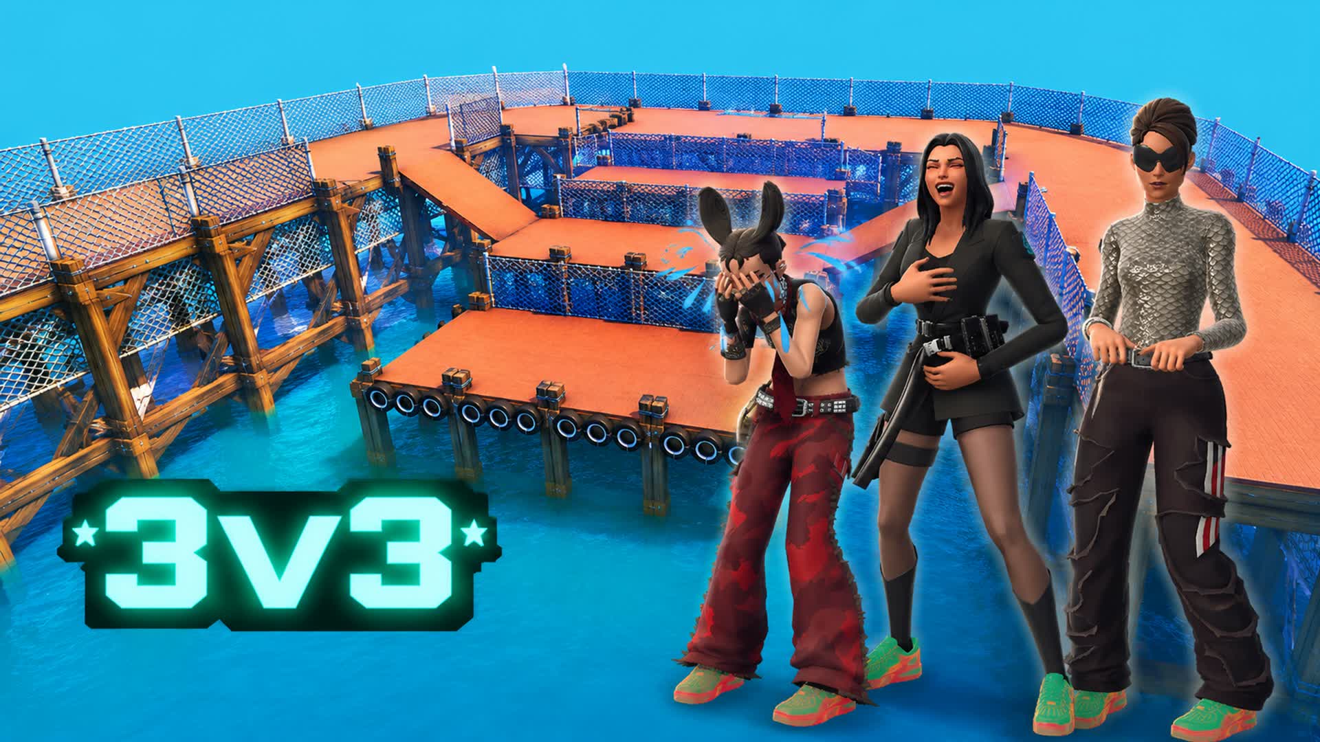 3v3 [P.O.K] — Fortnite Creative map