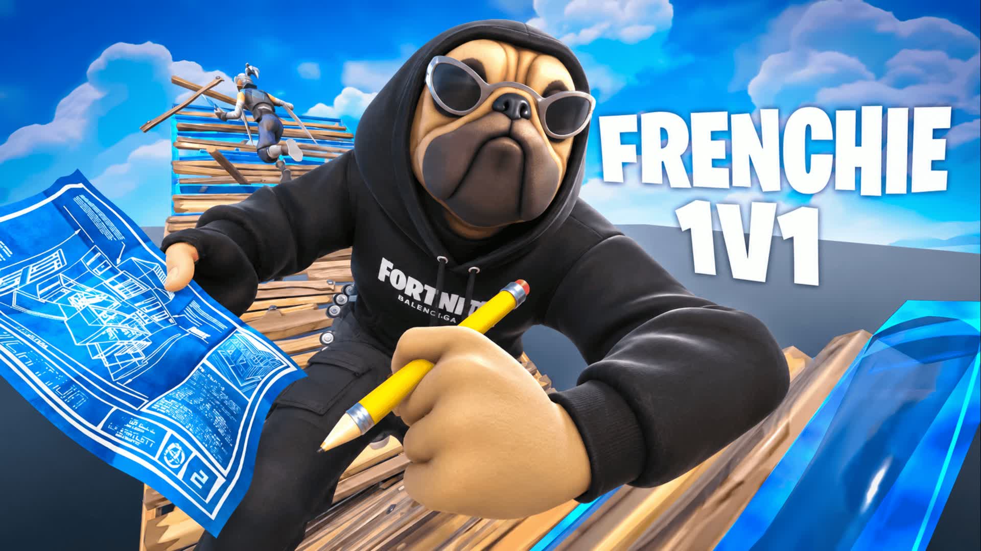 Frenchie 1v1 β Fortnite Creative map