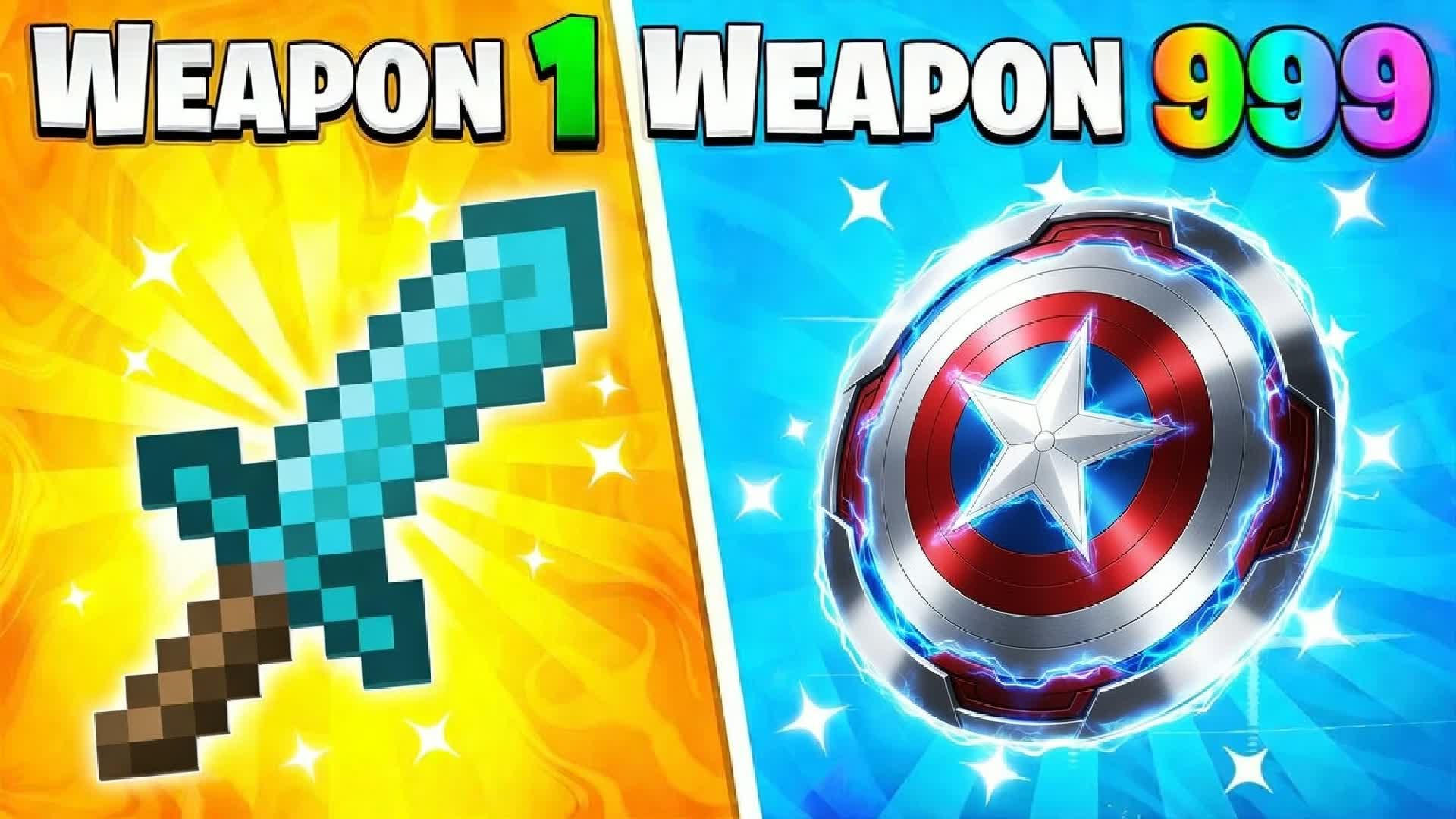 NEW INFINITY CHAOS🔫GUN GAME⭐️ONE SHOT🎯 — Fortnite Creative map