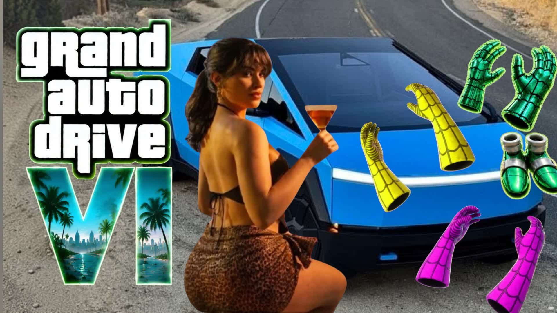 LUCIA GRAND DRIVE AUTO VI VX — Fortnite Creative map