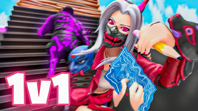 Jatr 1v1 Free For All جاتر — Fortnite Creative map cover art