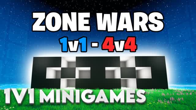 Master Zone Wars (1v1-4v4) — Fortnite Creative map
