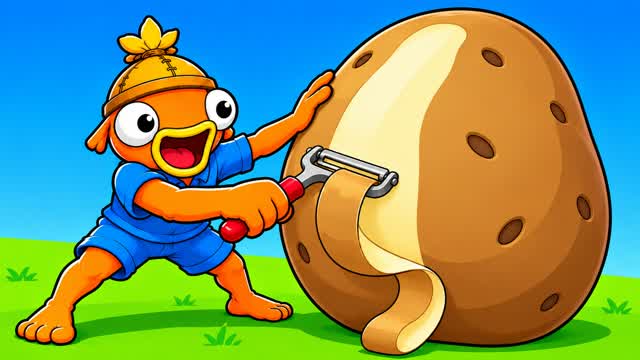 Peel Potatoes To Escape — Fortnite Creative map