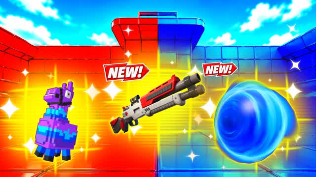 RED VS BLUE SIDE QUEST 🔴🔵 — Fortnite Creative map cover art