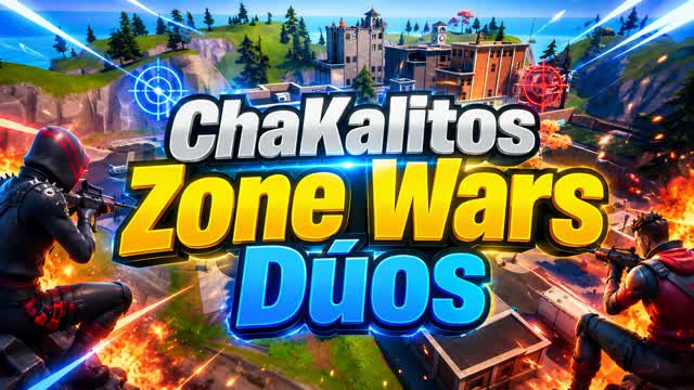 CHAKALITO ZONEWARS 2V2V2 🎯 — Fortnite Creative map cover art
