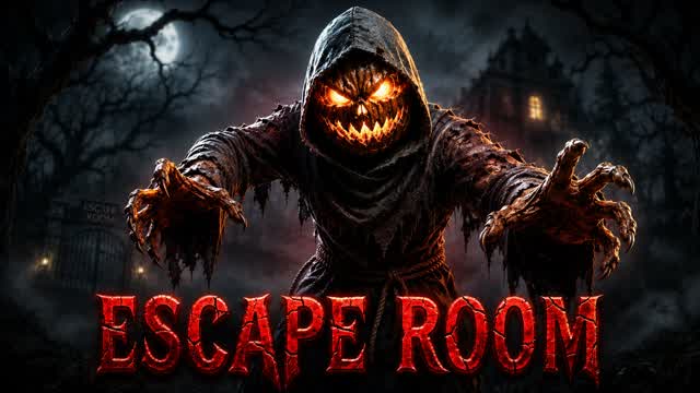 🎃PUMPKIN HEAD 🔑 ESCAPE ROOM — Fortnite Creative map