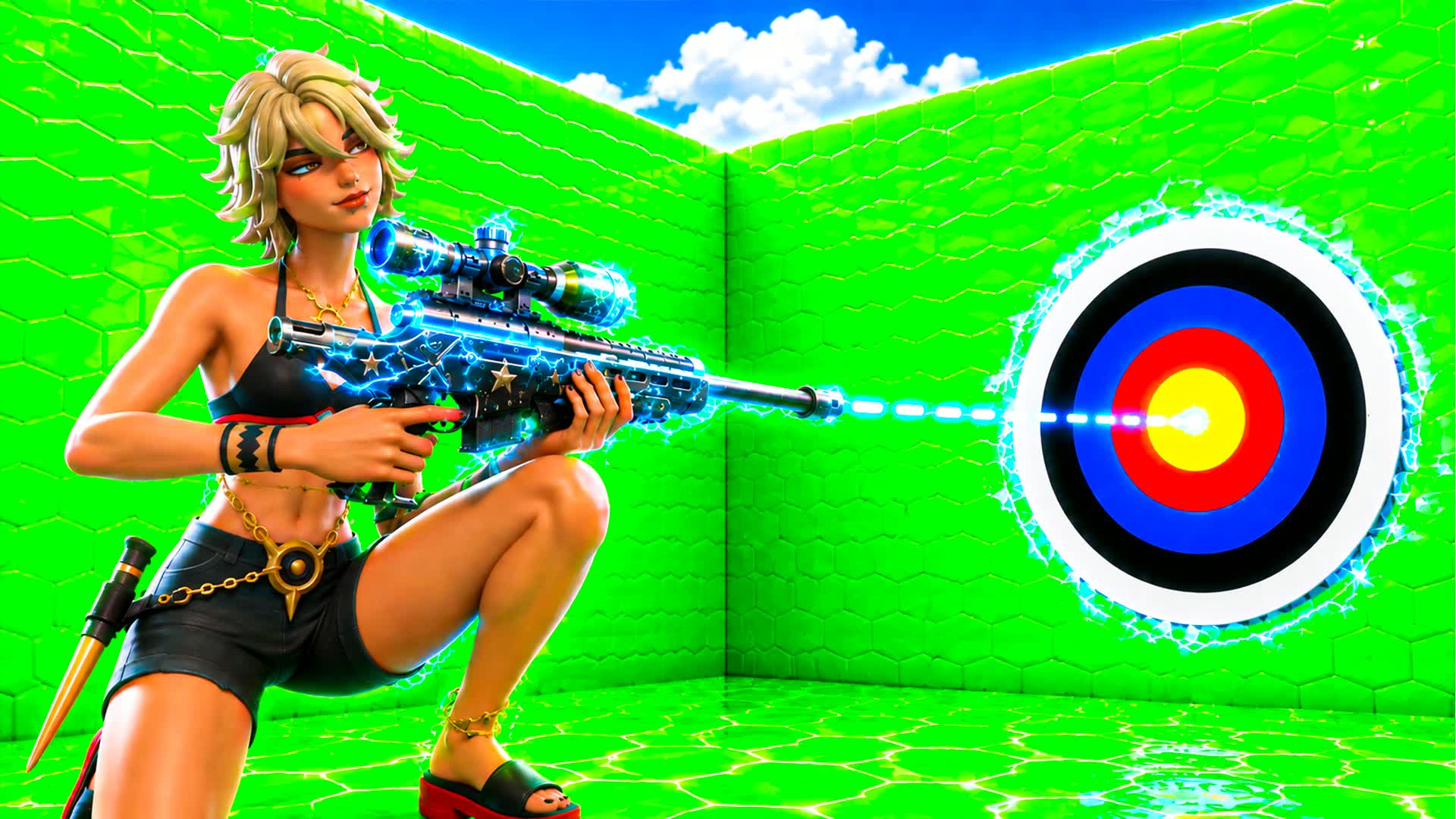 MEHHI TRICKSHOT PARKOUR? — Fortnite Creative map