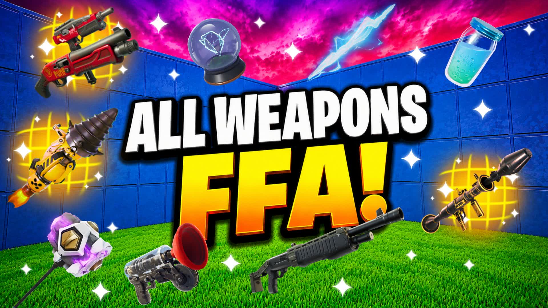 All Weapons FFA — Fortnite Creative map