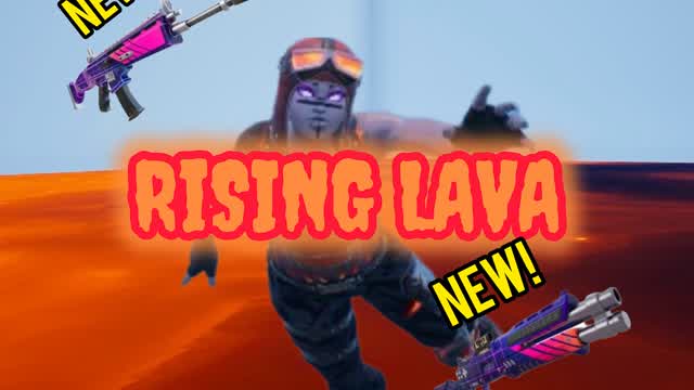 RISING LAVA⚔️🏆 — Fortnite Creative map