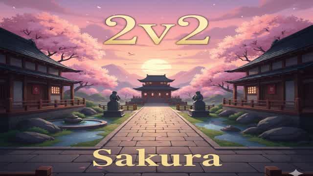 2V2 Sakura — Fortnite Creative map cover art
