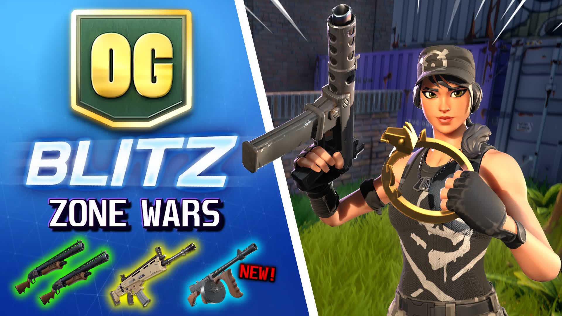BLITZ OG Zone Wars — Fortnite Creative map