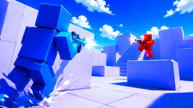RIVALS RVB RED VS BLUE CONTENT — Fortnite Creative map cover art