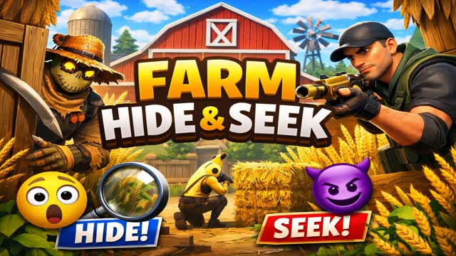 LOST VILLAGE HIDE AND SEEK — Fortnite Creative map cover art