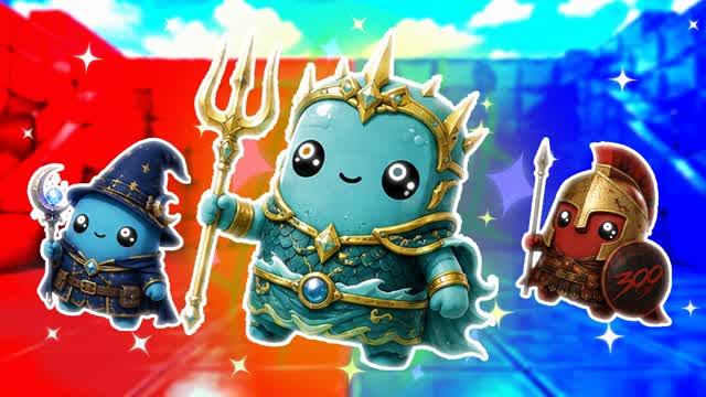 RED VS BLUE 🔴🔵JOSU — Fortnite Creative map