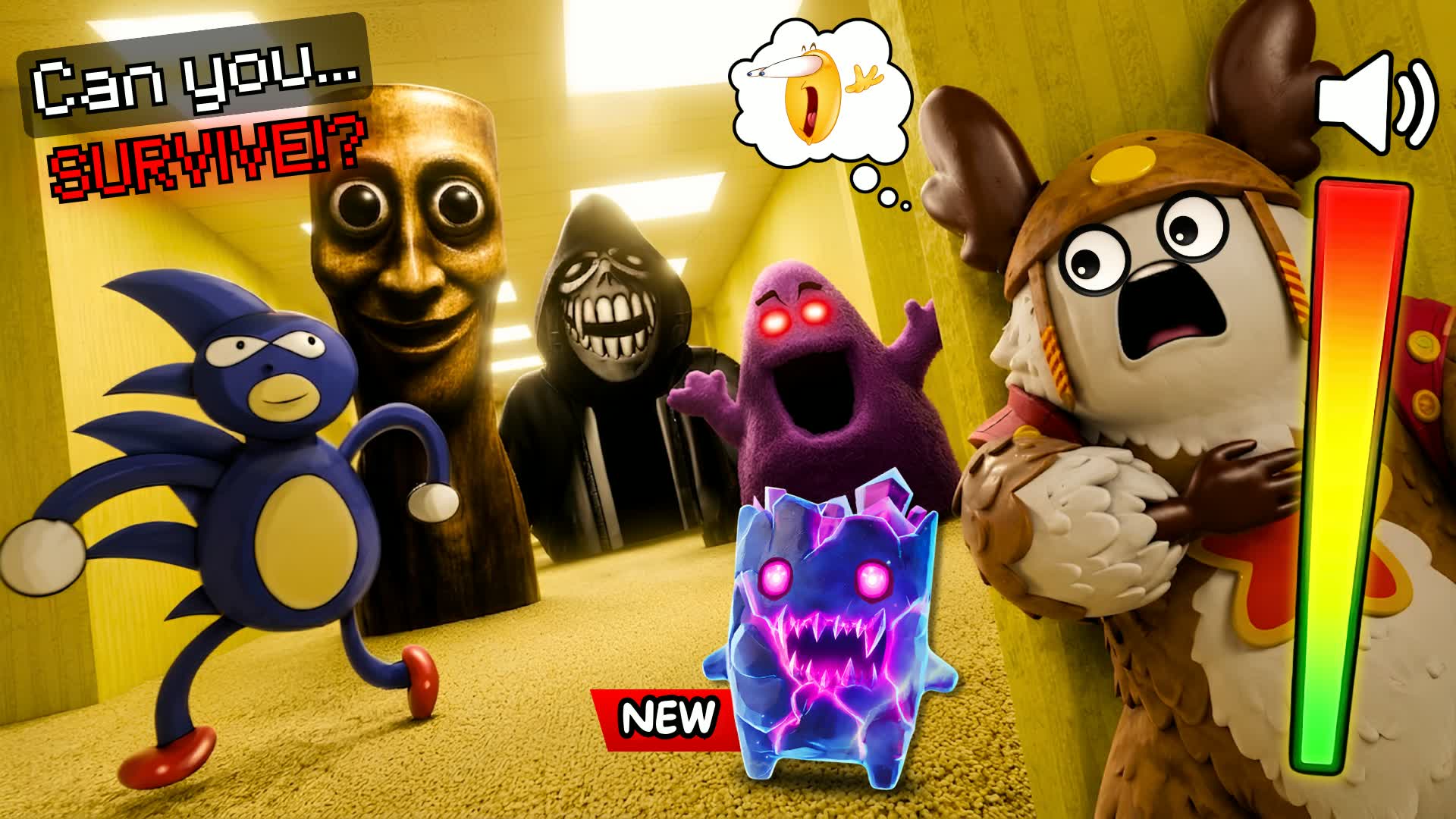 🗿 BACKROOMS SURVIVAL - NEXTBOT 😹 — Fortnite Creative map