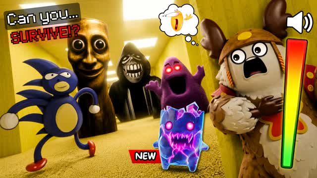 🗿 BACKROOMS SURVIVAL - NEXTBOT 😹 — Fortnite Creative map cover art