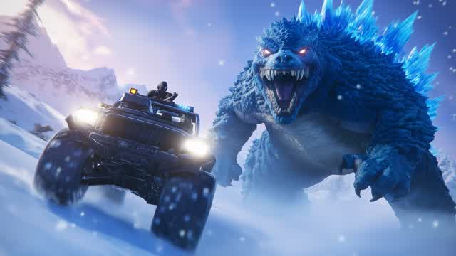 WINTER DRIVE — Fortnite Creative map cover art