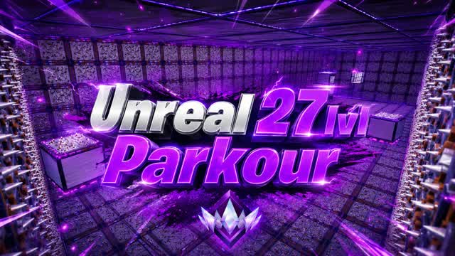 🔥Unreal 27 Level Parkour — Fortnite Creative map