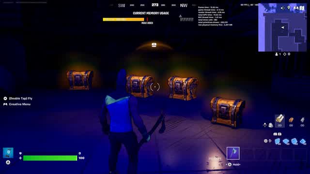 winter Hide & Seek — Fortnite Creative map cover art
