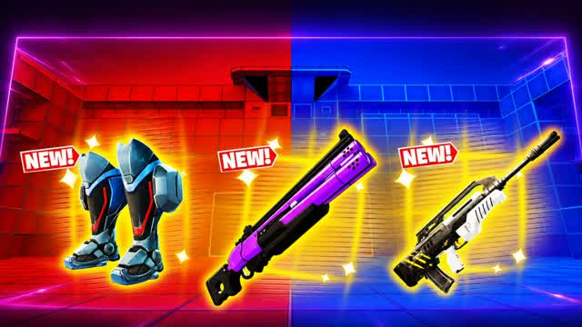 EVO RED VS BLUE 🔴🔵 — Fortnite Creative map