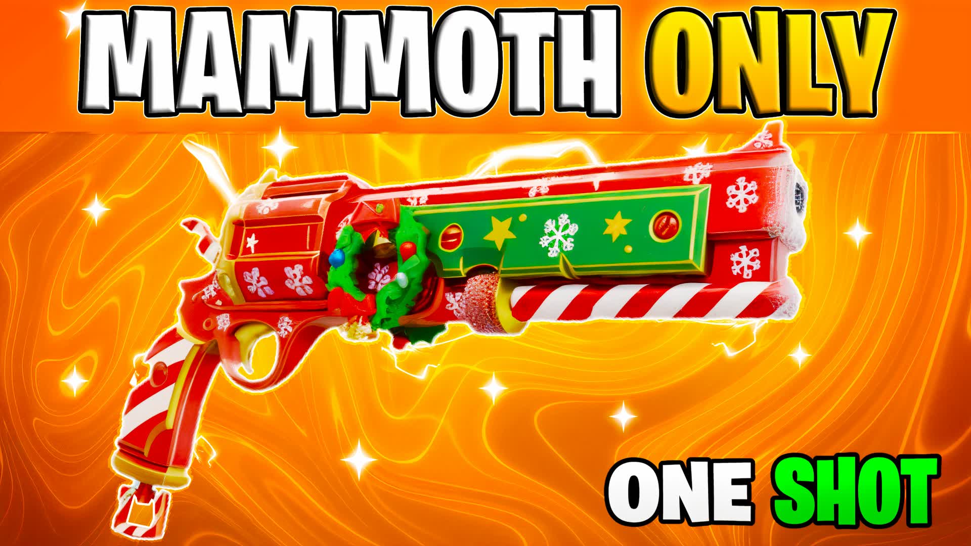 MAMMOTH PISTOL ONLY 🎯 ONE SHOT 🔫 DRIVE — Fortnite Creative map