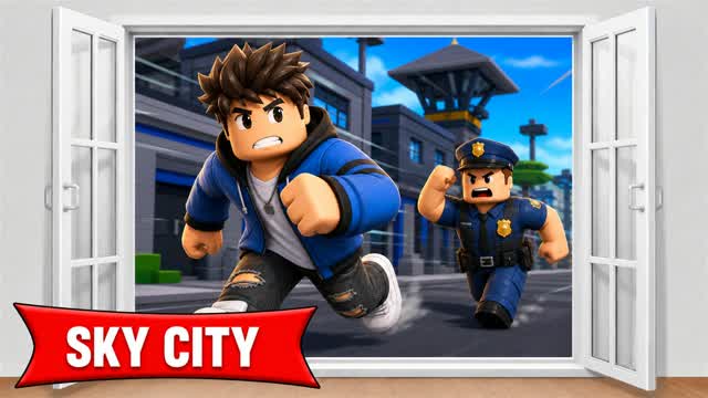 SKY CITY ! — Fortnite Creative map