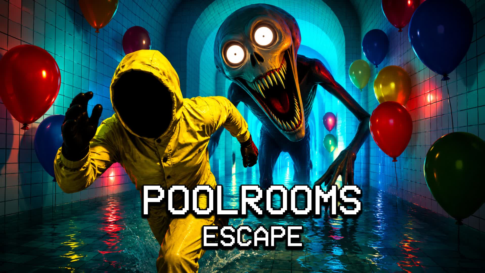 ESCAPE POOLROOMS [HORROR] — Fortnite Creative map