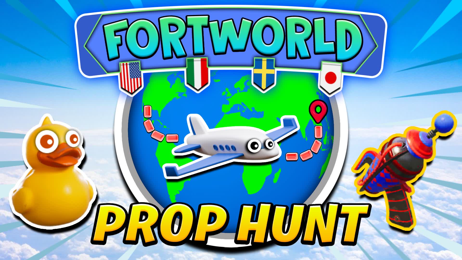 FORTWORLD PROP HUNT 🌎 — Fortnite Creative map