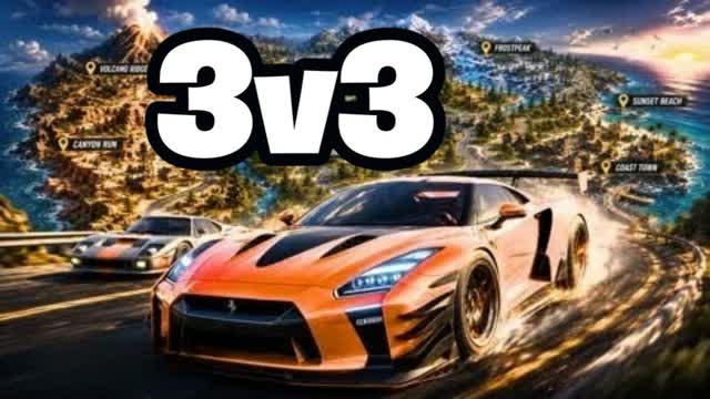 THE BEAUTIFUL DRIVE 3V3 💯 — Fortnite Creative map cover art