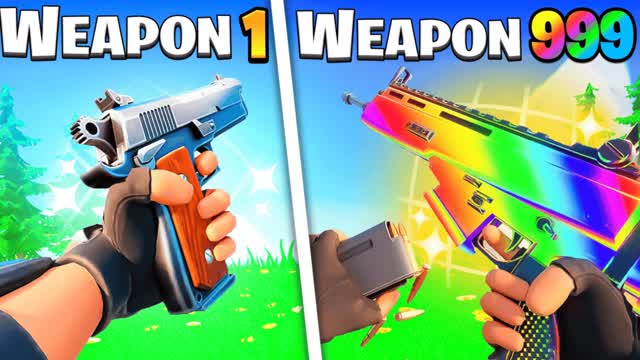 REALISTIC GUN GAME THE HOOD🔫 — Fortnite Creative map