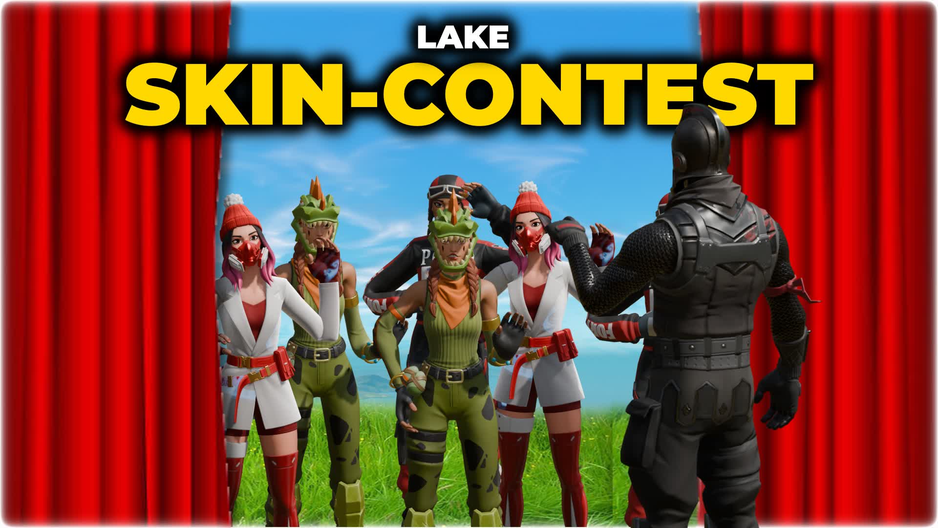 🥇Fashion Show - Skin Contest 🎭 [Lake] — Fortnite Creative map