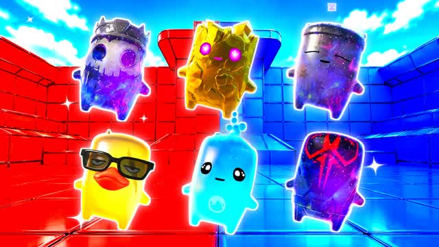 RED VS BLUE HINGEPOINT 🔴🔵 — Fortnite Creative map
