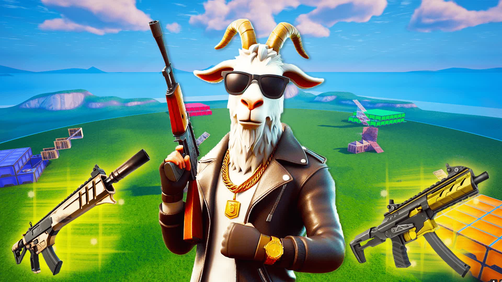 3V3V3V3 ZONE WARS 🐐 — Fortnite Creative map