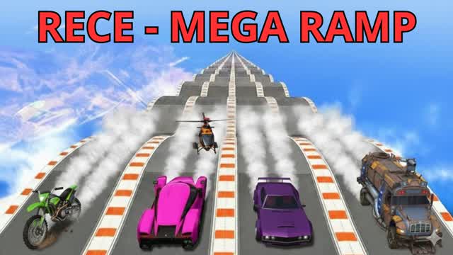 🏎️RACE - 🔥MEGA RAMP — Fortnite Creative map